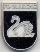 футбол.клуб Гулбене (Латвія)2 ЕМАЛЬ /FB Gulbene,Latvia football enamel pin badge