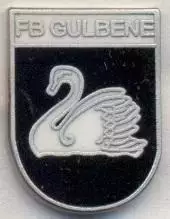 футбол.клуб Гулбене (Латвія)2 ЕМАЛЬ /FB Gulbene,Latvia football enamel pin badge