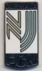 футбол.клуб Ноа Юрмала (Латвія) ЕМАЛЬ /FC Noah Jurmala,Latvia football pin badge
