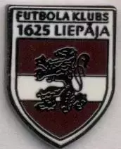 футбол.клуб Лієпая-1625 (Латвія) ЕМАЛЬ/FK 1625 Liepaja,Latvia football pin badge