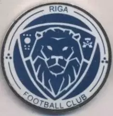 футбольний клуб ФК Рига (Латвія) важмет / Riga FC, Latvia football pin badge