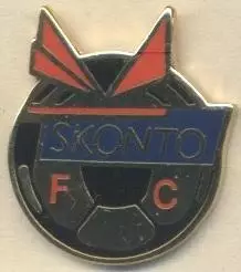 футбол.клуб Сконто Рига (Латвія)2 ЕМАЛЬ/FC Skonto Riga,Latvia football pin badge