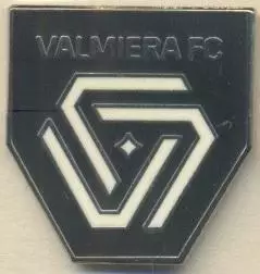 футбол.клуб Валмієра (Латвія3 ЕМАЛЬ/Valmiera FC,Latvia football enamel pin badge