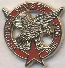 футбол.клуб Вітторіоза (Мальта) ЕМАЛЬ /Vittoriosa Stars,Malta football pin badge
