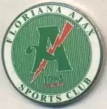 футбол.клуб Флоріана Аякс (Мальта офіц.? важмет/Floriana Ajax,Malta football pin