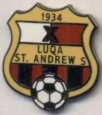 футбольний клуб Лука (Мальта) ЕМАЛЬ/Luqa St.Andrew's FC,Malta football pin badge