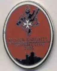 футбольний клуб Мдіна (Мальта)1 ЕМАЛЬ /Mdina Knights FC,Malta football pin badge