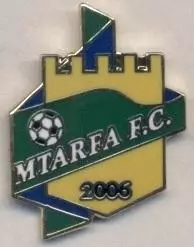 футбольний клуб Мтарфа (Мальта) ЕМАЛЬ /Mtarfa FC,Malta football enamel pin badge