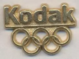 Олімпіада, спонсор Кодак офіц. важмет / Olympics Kodak sponsor pin badge