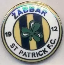 футбол.клуб Сент-Патрік (Мальта) ЕМАЛЬ випуклий/St.Patrick FC,Malta football pin
