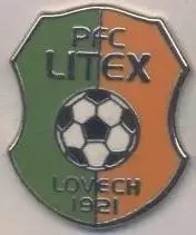 футбол.клуб Літекс Ловеч (Болгарія)3 ЕМАЛЬ/PFC Litex,Bulgaria football pin badge