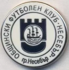 футбольний клуб Несебр (Болгарія)2 ЕМАЛЬ/OFC Nesebar,Bulgaria football pin badge