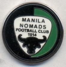 футбол.клуб Номадс (Филиппины) ЭМАЛЬ / Manila Nomads FC,Philippines football pin