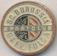 футбол.клуб Боруссия Фульда (Герм.)тяжмет /Borussia Fulda,Germany football badge