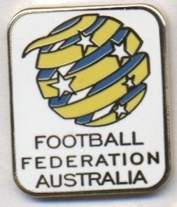 Австралия, федерация футбола,№3, ЭМАЛЬ / Australia football federation pin badge
