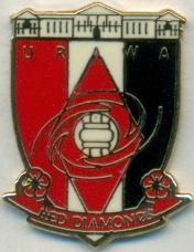 футбол.клуб Урава Ред Даймондс(Япония) ЭМАЛЬ/Urawa Reds,Japan football pin badge