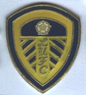 футбольный клуб Лидс Юнайтед (Англия), тяжмет /Leeds United FC,England pin badge