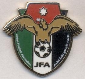 Иордания,федерация футбола,№2 ЭМАЛЬ /Jordan football federation enamel pin badge