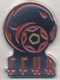 Кыргызстан, федерация футбола,№3 ЭМАЛЬ /Kyrgyzstan football federation pin badge