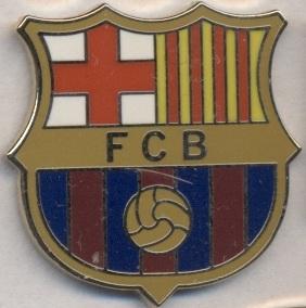 футбол.клуб Барселона (Испания)2 ЭМАЛЬ / FC Barcelona, Spain football pin badge