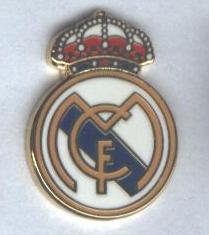 футбол.клуб Реал Мадрид (Испания)1 ЭМАЛЬ / Real Madrid,Spain football pin badge