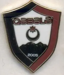 футбольный клуб ФК Габала (Азербайджан)2 ЭМАЛЬ / FK Qabala,Azerbaijan enamel pin