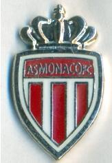 футбол.клуб АС Монако (Франция)3 ЭМАЛЬ / AS Monaco FC, France football pin badge