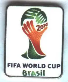 Чемпионат Мира 2014 (Бразилия)3 ЭМАЛЬ / World cup 2014 Brazil football pin badge