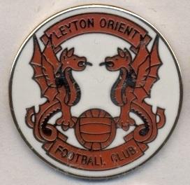 футбольный клуб Лейтон (Англия) ЭМАЛЬ / Leyton Orient,England football pin badge