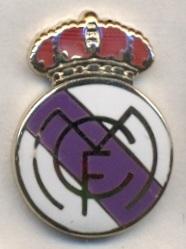 футбол.клуб Реал Мадрид (Испания) ЭМАЛЬ выпуклый /Real Madrid,Spain football pin