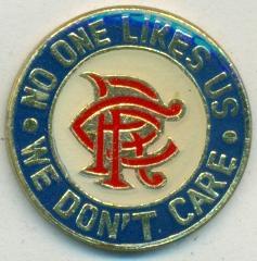 футбол.клуб Глазго Рейндж.(Шотл.)1 тяжмет /Glasgow Rangers,Scotland football pin