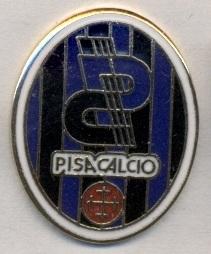 футбол.клуб Пиза (Италия)1 ЭМАЛЬ / Pisa Calcio, Italy football enamel pin badge