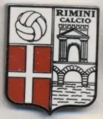 футбольный клуб Римини (Италия)1 ЭМАЛЬ / Rimini Calcio, Italy football pin badge
