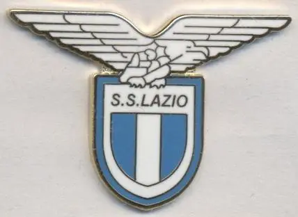 футбольный клуб Лацио (Италия) ЭМАЛЬ,большой / SS Lazio,Italy football pin badge