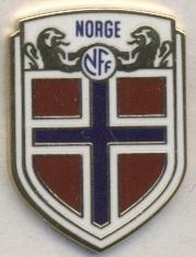 Норвегия,федерация футбола,№3 ЭМАЛЬ /Norway football federation enamel pin badge