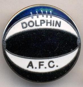 футбол.клуб Долфин Дублин (Ирландия) ЭМАЛЬ / Dolphin AFC, Ireland football badge