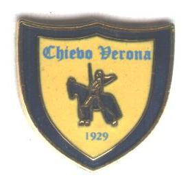 футбол.клуб Кьево Верона (Италия)1 ЭМАЛЬ / ChievoVerona,Italy football pin badge