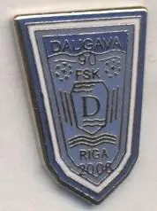 футбольный клуб Даугава-90 Рига (Латвия) ЭМАЛЬ /Daugava-90 Riga,Latvia pin badge