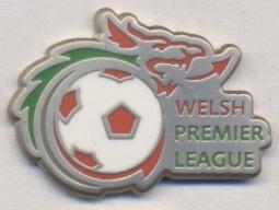 Уэльс, футбол(федерация)2, Премьер-лига,ЭМАЛЬ /Wales football Premier league pin