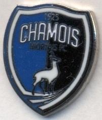 футбольный клуб Ньор (Франция) ЭМАЛЬ /Chamois Niortais,France football pin badge