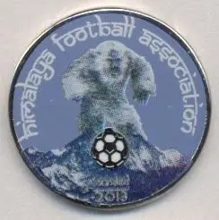 Гималаи, федерация футбола (не-ФИФА), тяжмет / Himalaya football federation pin