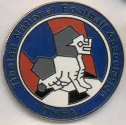 Тибет, федерация футбола (не-ФИФА) ЭМАЛЬ / Tibet football federation pin badge