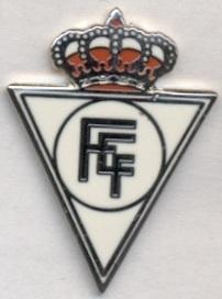 Испания, федерация футбола, 1930-е, ЭМАЛЬ / Spain football federation pin badge