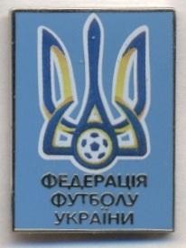 Украина, федерация футбола,№4 ЭМАЛЬ/Ukraine football federation enamel pin badge