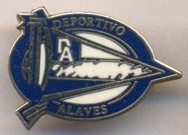 футбольный клуб Алавес (Испания)3 ЭМАЛЬ / CD Alaves, Spain football enamel badge