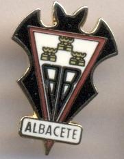 футбол.клуб Альбасете (Испания)1 ЭМАЛЬ / Albacete Balompie, Spain football badge