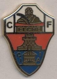 футбольный клуб Эльче (Испания)1 ЭМАЛЬ /CF Elche,Spain football enamel pin badge