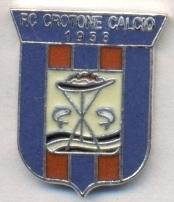 футбольный клуб Кротоне (Италия)1 ЭМАЛЬ /Crotone Calcio,Italy football pin badge