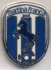 футбол.клуб Мартина (Италия)2 ЭМАЛЬ / Martina Calcio, Italy football pin badge
