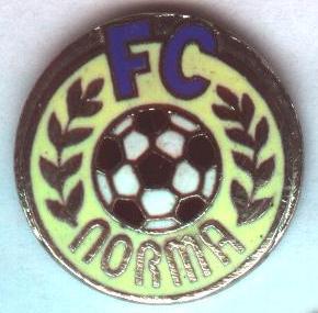 футбол.клуб Норма Таллин (Эстония) ЭМАЛЬ / Norma Tallinn, Estonia football badge